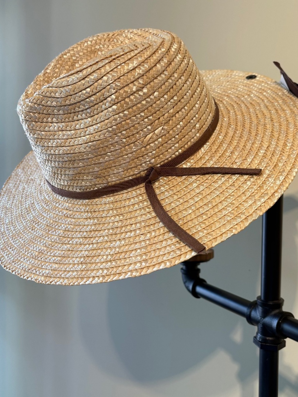 NWT Peter Grimm “Bruner” Straw Hat - Natural - One Size - UV Protection